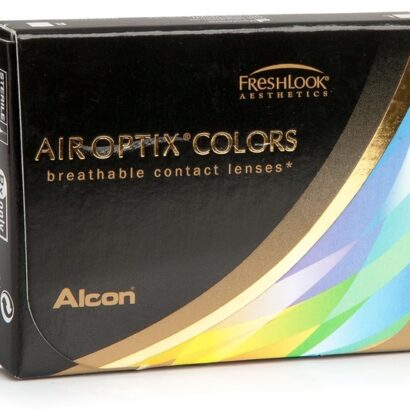 AIR OPTIX COLORS ΕΓΧΡΩΜΟΙ ΜΗΝΙΑΙΟΙ ΦΑΚΟΙ ΕΠΑΦΗΣ ΣΙΛΙΚΟΝΗΣ ΥΔΡΟΓΕΛΗΣ
