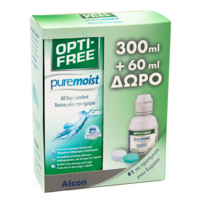 ΥΓΡΟ ΦΑΚΩΝ ALCON OPTI FREE PURE MOIST 300